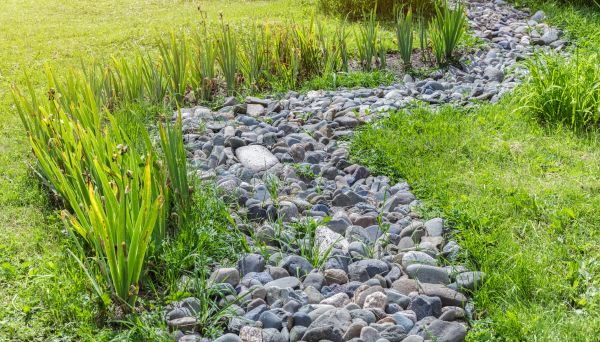 River Rock Garden Installation in New York