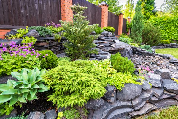 Stone Garden Installation in New York