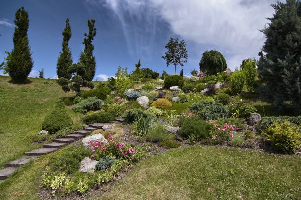 Steep Terrain Landscaping in New York